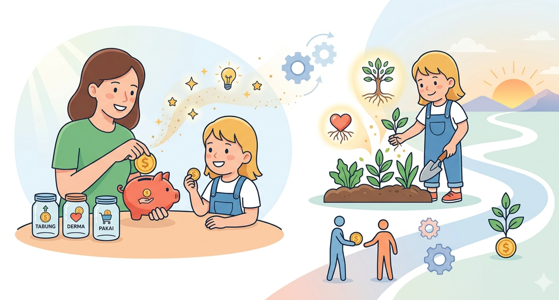 Membahas Literasi Keuangan Sejak Dini: Cara Mengajarkan Anak Menghargai Uang Tanpa Menjadi Materialistis